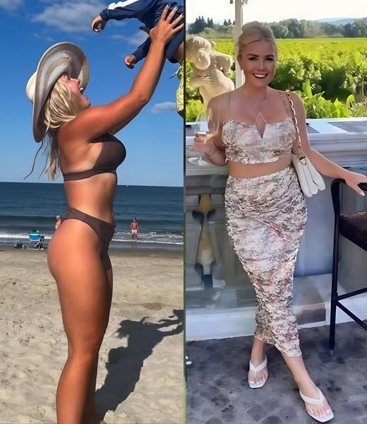 PHOTO: Karoline Leavitt has sent social media into a frenzy with photos of her wearing a tight and revealing black bikini that almost exposed her private parts, showing off her incredibly s3xy figure like… –