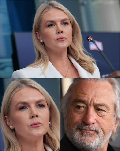 JUST IN: Karoline Leavitt UNLOADS on Robert De Niro During LIVE TV Appearance — And Instantly Regrets It in Front of Millions-