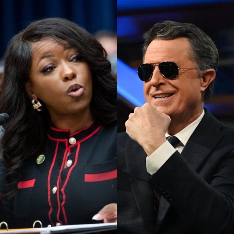 SHOCKING TURN: Jasmine Crockett’s Explosive Response to CBS Canceling The Late Show with Stephen Colbert-