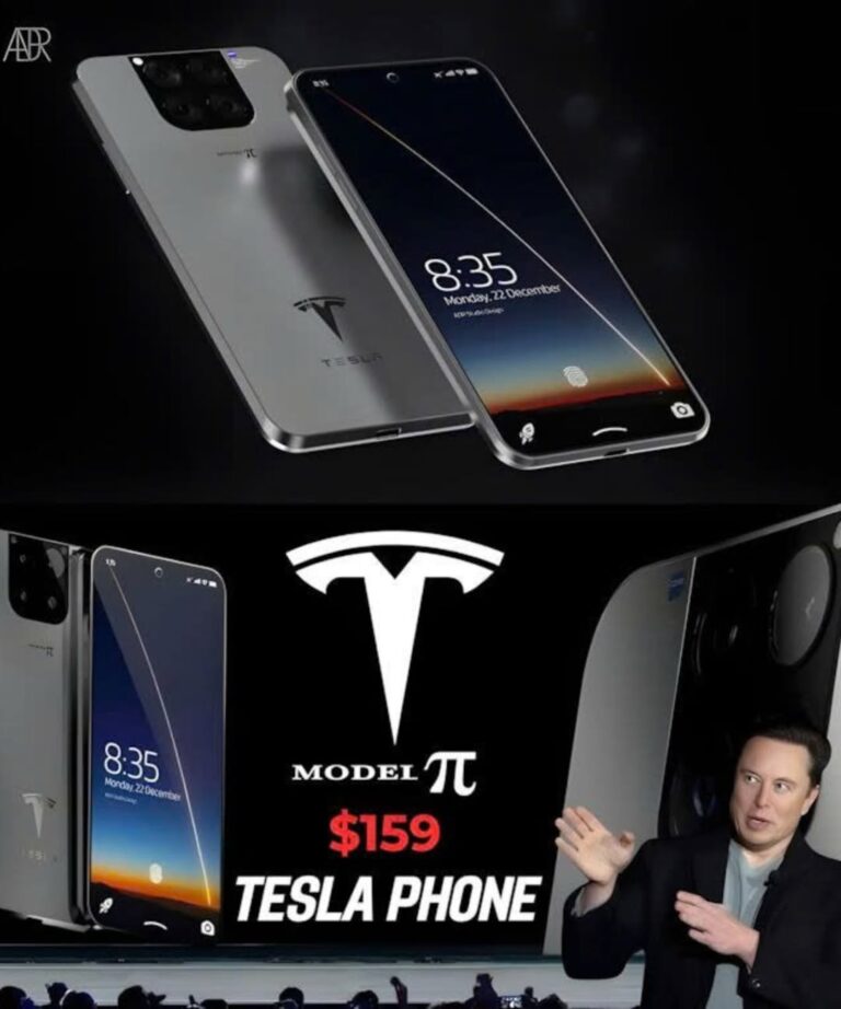 ELON MUSK SHOCKS THE WORLD: TESLA PI PHONE LAUNCHED AT JUST $159 — STARLINK BUILT-IN, IPHONE IN TROUBLE!?-