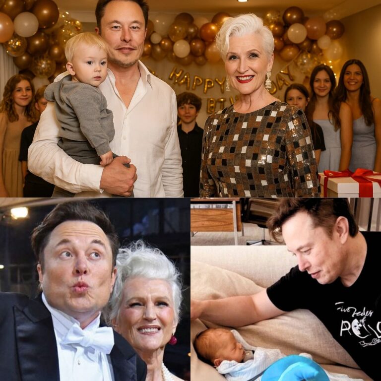 SURPRISING: Elon Musk’s 14th Child Joins Maye Musk’s 77th Birthday Bash for a Heartwarming Three-Generation Celebration.