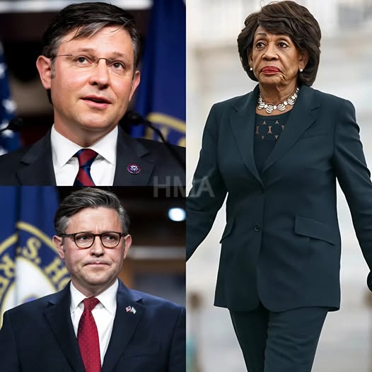 BREAKING DRAMA: Maxine Waters SCRE@MS at Mike Johnson on Live TV — Then Mike Johnson Makes Her Regret It with One Powerful Quote…