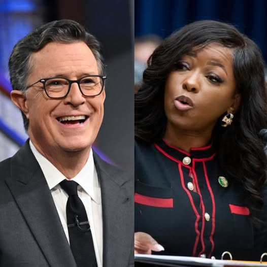SHOCKING TWIST: AFTER THE LATE SHOW CANCELLATION, STEPHEN COLBERT TEAMS UP WITH JASMINE CROCKETT FOR EXPLOSIVE NEW SHOW