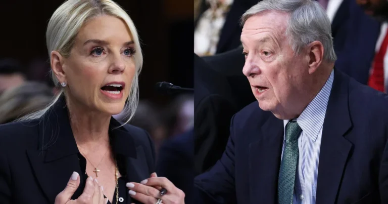 HOLY CRAP! AG Pam Bondi UNLEASHES on Democrat Dick Durbin For…