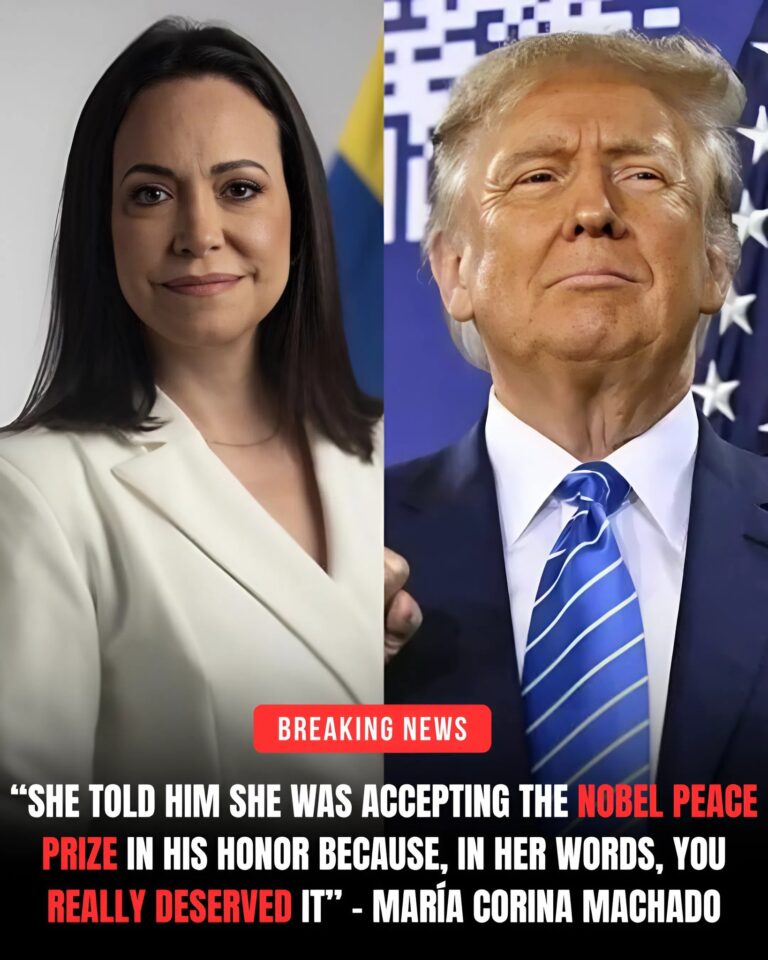 Nobel Peace Prize Laureate María Corina Machado Just Displayed More Grace and Bravery Than the Entire Nobel Committee — Moments After the T.r.u.m.p White House Slammed the Committee for Putting Politics Before Peace, Machado Made a Move No One Saw Coming… – hghzanggg