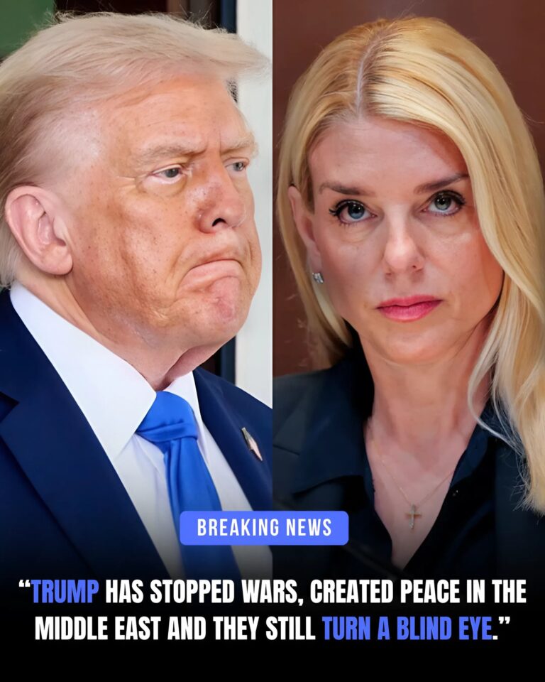 Pam Bondi crit!cizes María Corina Machado after she won the 2025 Nobel Peace Prize — “So now standing in front of a camera and giving a speech is considered fighting for democracy? T.r.u.m.p has stopped wars, created peace in the Middle East and they still turn a blind eye.” Her brutal words caused a stir, the crowd fell silent and then erupted, as Bondi’s harsh words hit harder than anyone expected… – hghghg