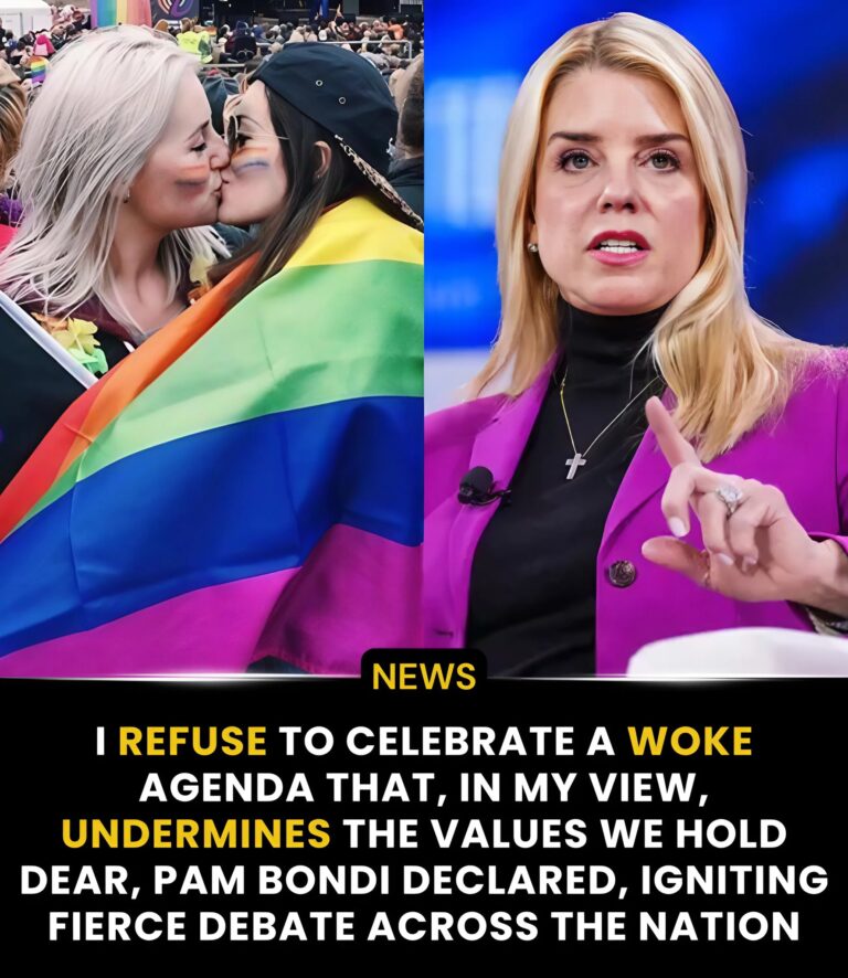 Tensions explode on air: Pam Bondi announces she will refuse to host Pride Month — she believes “WOKE” people don’t deserve to be celebrated, citing… – hghghg