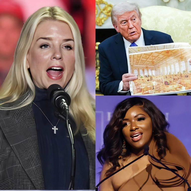 BREAKING NEWS: “He’s turning the People’s House into a billionaire playground!” — Jasmine Crockett explodes over Trump’s $250 million White House ballroom, mocking it as “Pimp My White House!” — But Pam Bondi fires back: “It’s not a disco for elites, it’s a monument to power — and when it opens, America will see who really runs this country”. And just seconds later, Pam Bondi fired back with a shocking truth about the REAL purpose of that ballroom…and it left everyone speechless… – hghghg