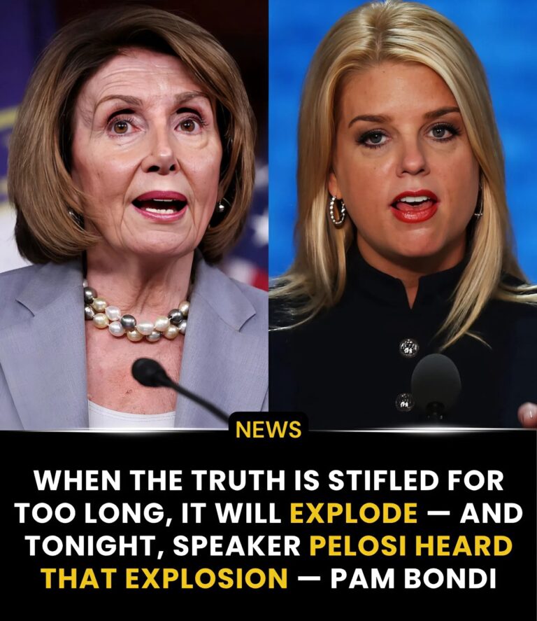 BREAKING NEWS: Pam Bondi wasn’t invited to keep quiet — and she made that clear. In this heated confrontation, Bondi took the mic at a high-profile political event and launched a brut@l att@ck on Nancy Pelosi, calling her the “Queen of Corruption” to a stunned audience. What started as a staged and controlled evening for Pelosi turned into a public trial. What happened next sent the media into a frenzy… – hghgiangg