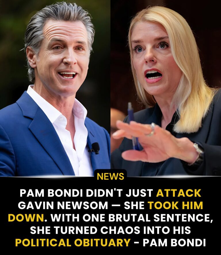 Pam Bondi Just ENDED Gavin Newsom’s Career With One Brut@l Line. All the real reasons behind the LA ri0ts have been exposed, Newsom is so angry he’s speechless… – hghgiang