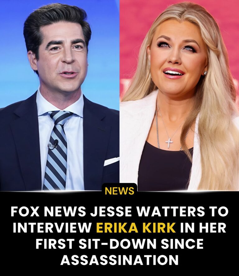 BREAKING NEWS: FOX News host Jesse Watters will speak with Erika Kirk in her first live sit-down interview since her husband Charlie’s assassination — airing Wednesday, November 5… – hghghg