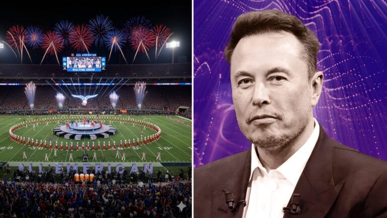 Elon Musk Drops $50 Million to Fund TPUSA’s “All-American” Super Bowl Halftime Show