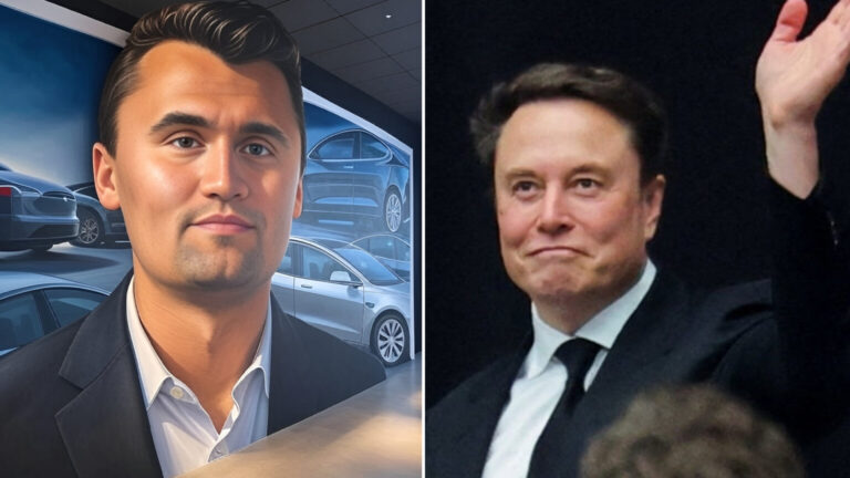 Elon Musk Announces Charlie Kirk Murals in Every Tesla Dealership: “America Needs More Inspiration”
