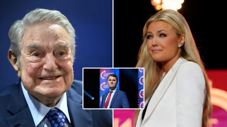 Erika Kirk Sues George Soros for $100 Million For Defaming Late Husband Charlie Kirk