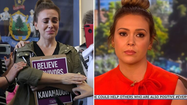 Alyssa Milano Breaks Down On Platform X: “Nobody Hires Me Now”