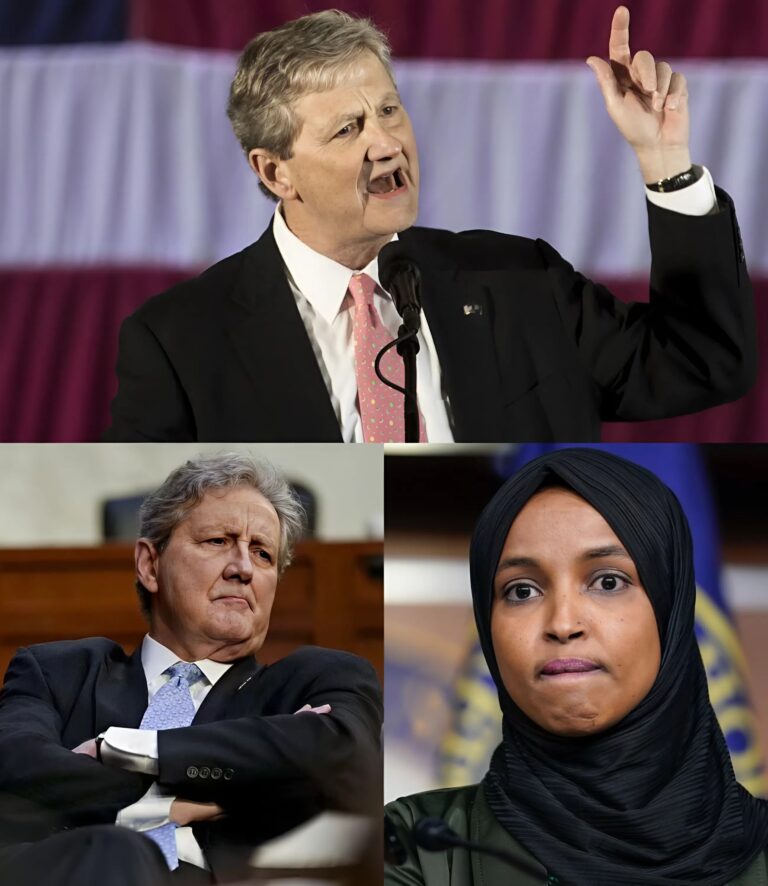 BREAKING: “I’m tired of people insulting America”. With that statement, Senator John Kennedy ignited a fierce political firestorm. In his speech on the Senate floor, he openly criticized Congresswoman Ilhan Omar and the extremist “Squad” — and with just one sentence, he made Ilhan Omar lose her cool… – giangmai